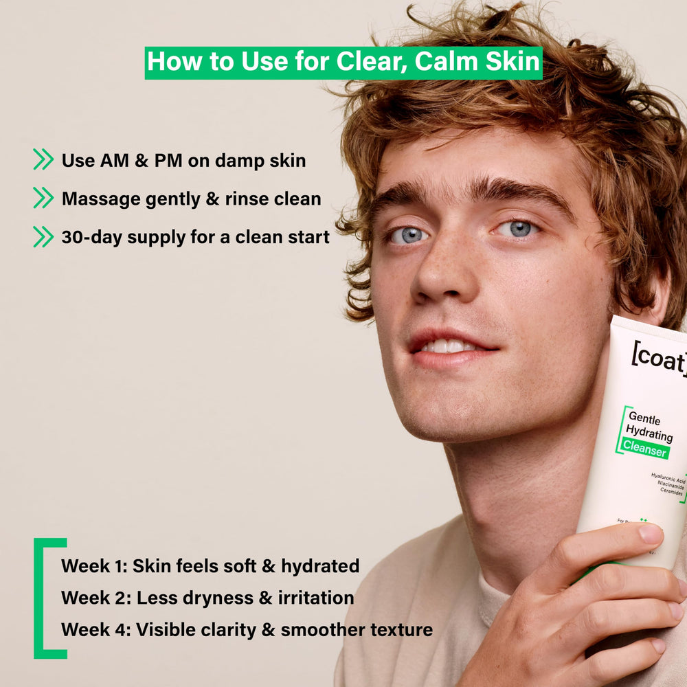 COATS Nettoyant – réduction visible des pores sans agressivité.