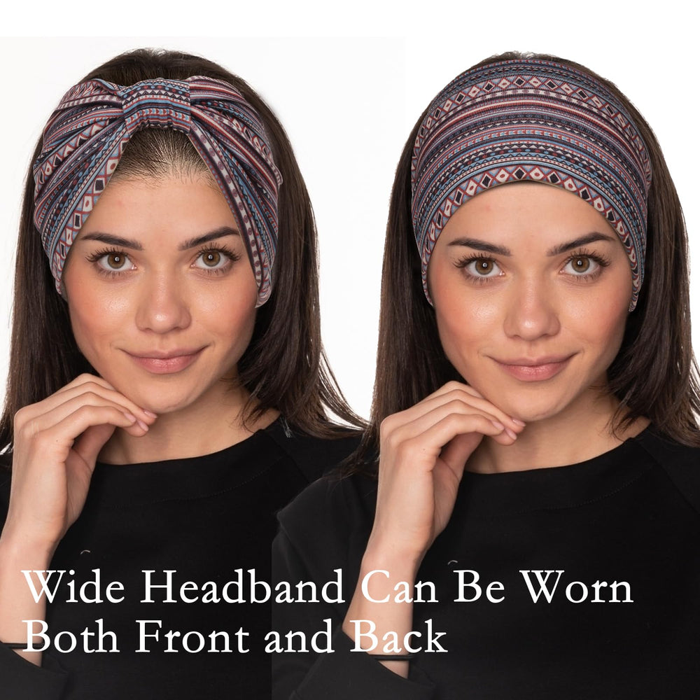 Cobahom bande-cheveux large – facile à emporter dans le sac.