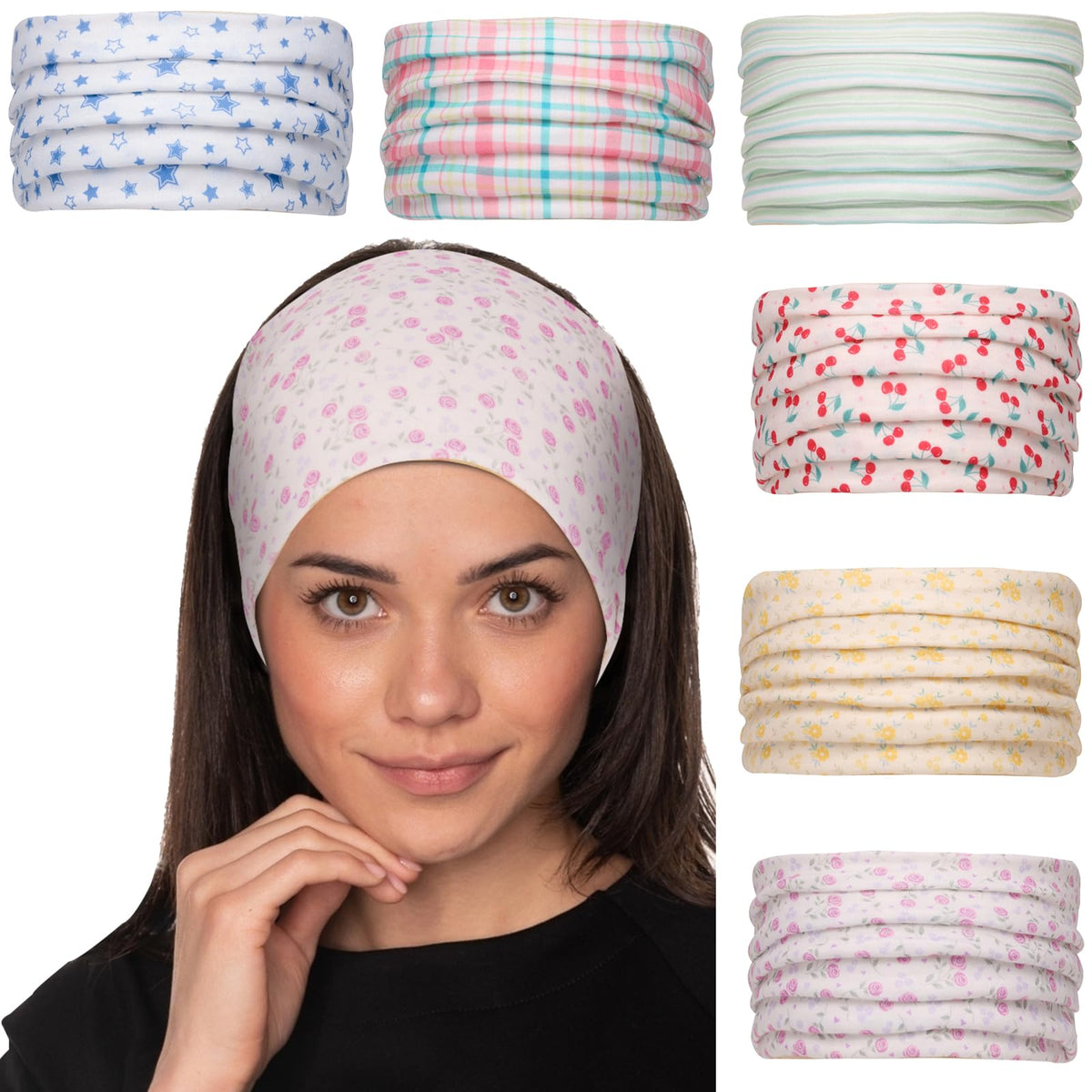 Cobahom bandes larges rose: confort durable pour le sport et les activités quotidiennes.