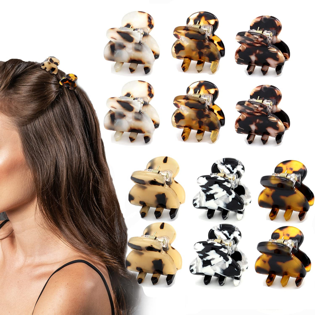 Clip Cobahom tortue pour cheveux – fixation facile et durable pour tous types.