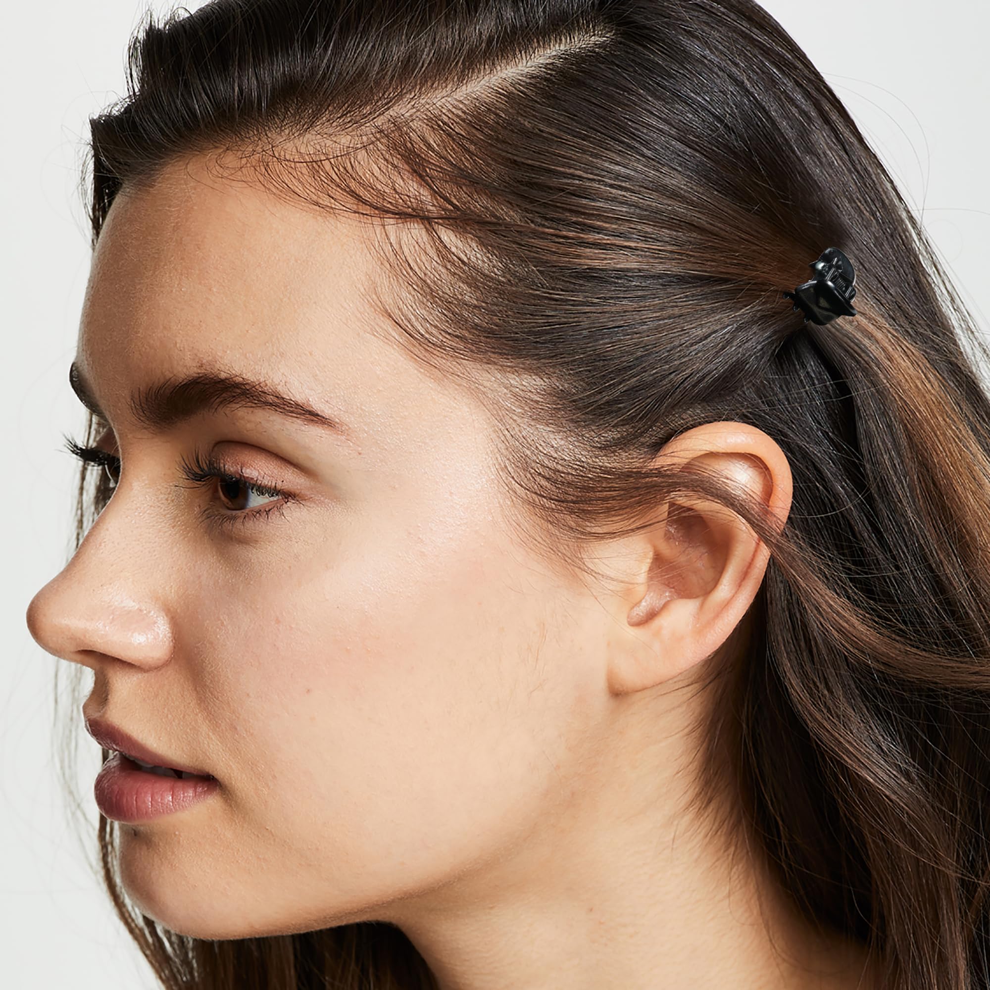 Cobahom pince-cheveux mini 1cm noir, usage quotidien sûr et discret.