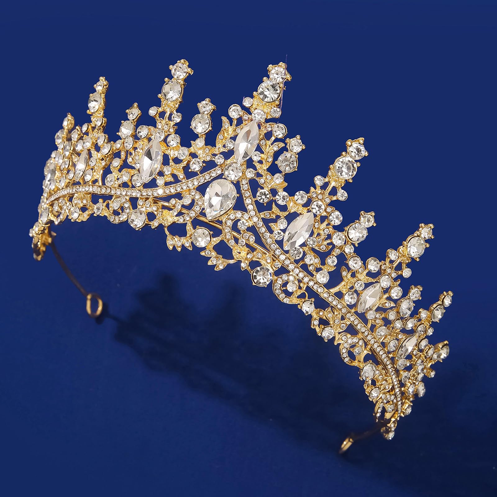 Diademe couture cristaux COCIDE, brille sous les lumières