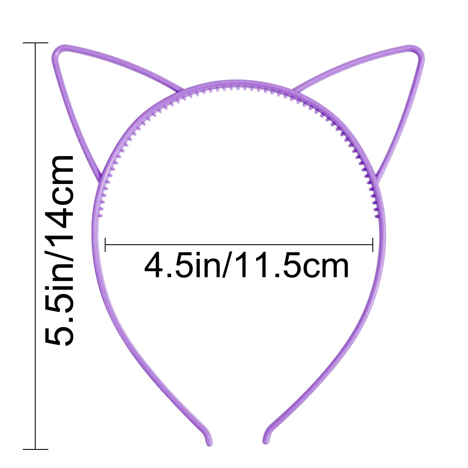 COCIDE serre-tête oreilles-chat parfait pour Halloween et événements festifs