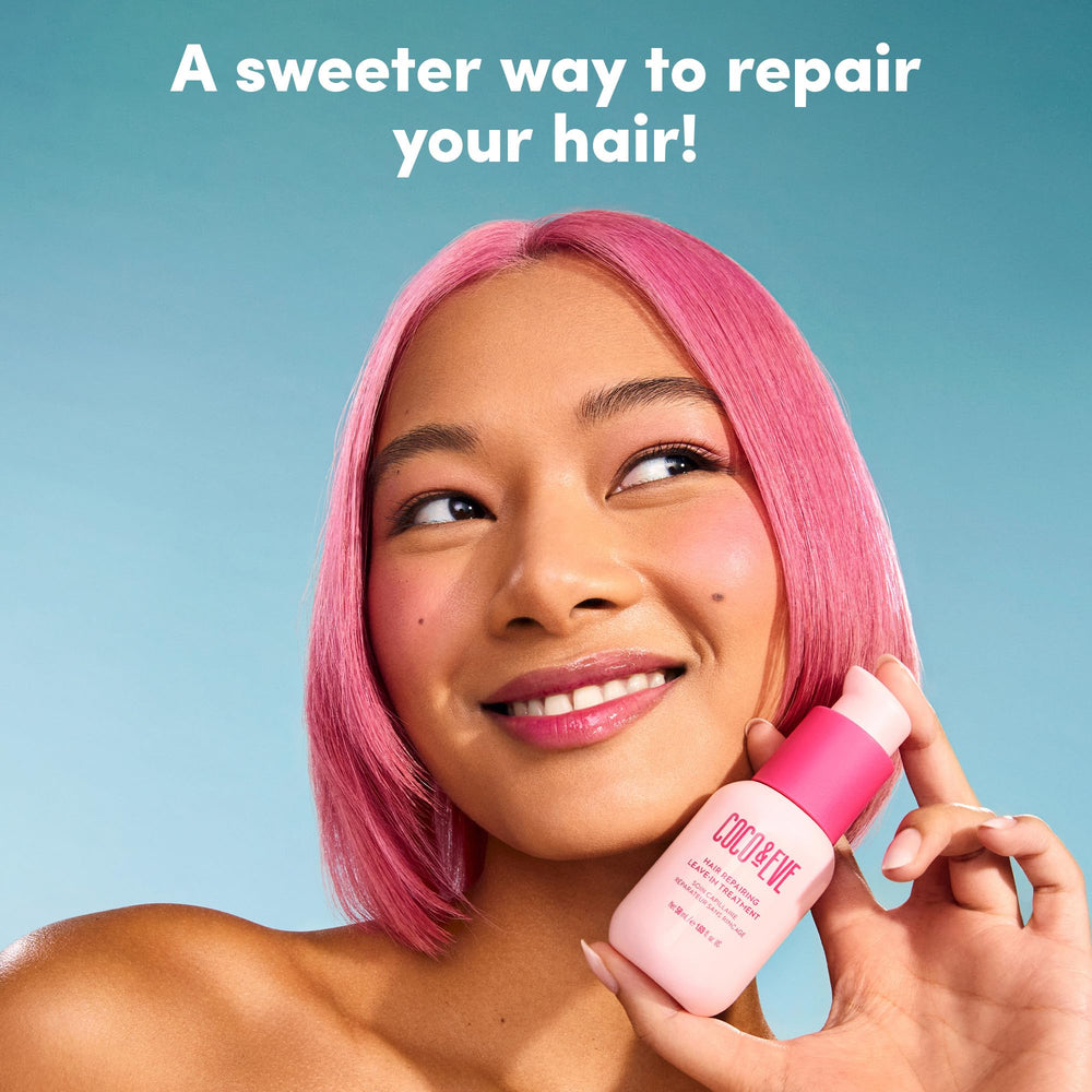 Formule crème nourrissante Coco & Eve pour une douceur durable.