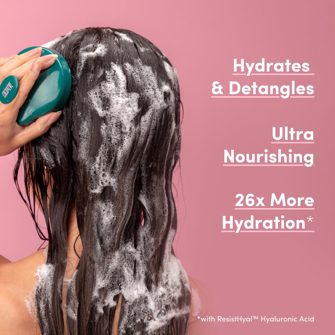 Texture crème épaisse apportant hydratation renforcée.