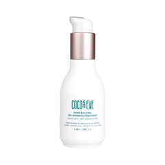 Coco & Eve Pré-Shampooing – flacon visible, soin réparateur pour cheveux secs et cassants.