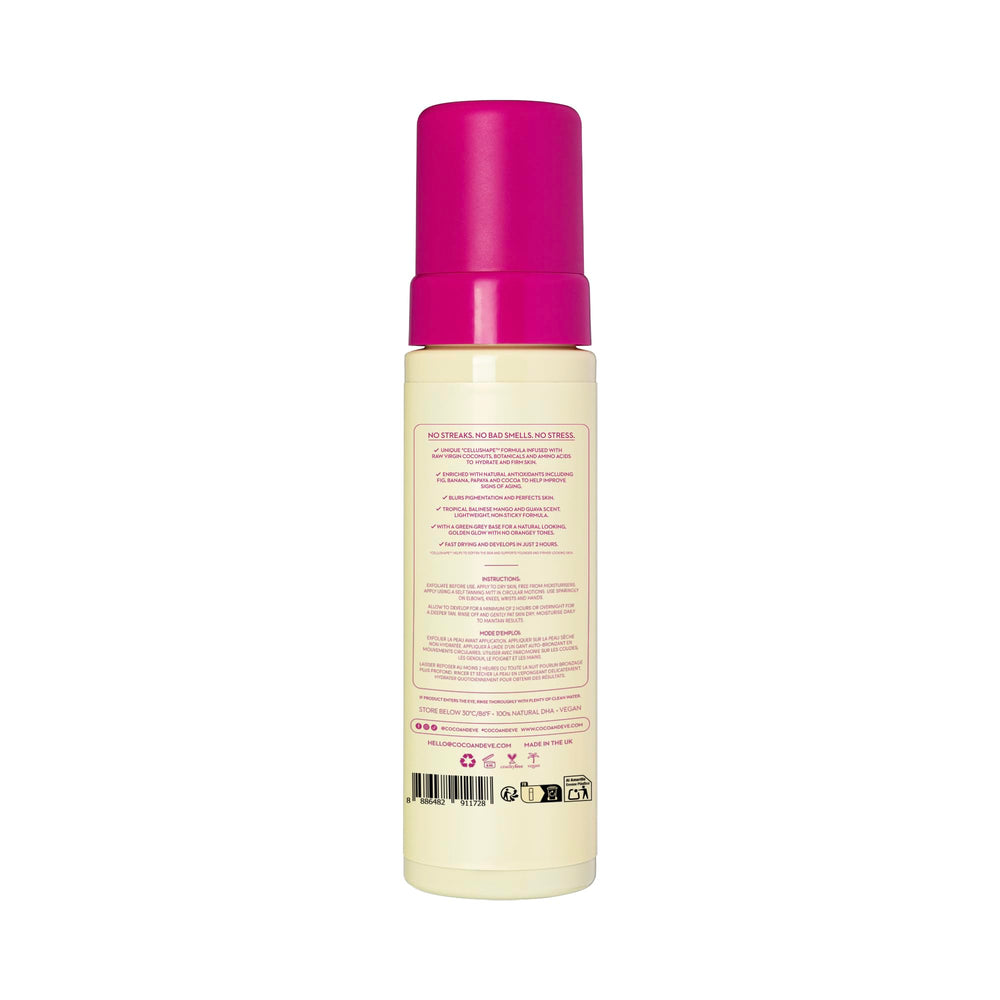 Coco & Eve Sunny Honey Bali, mitt-applicateur, application précise sans traces.