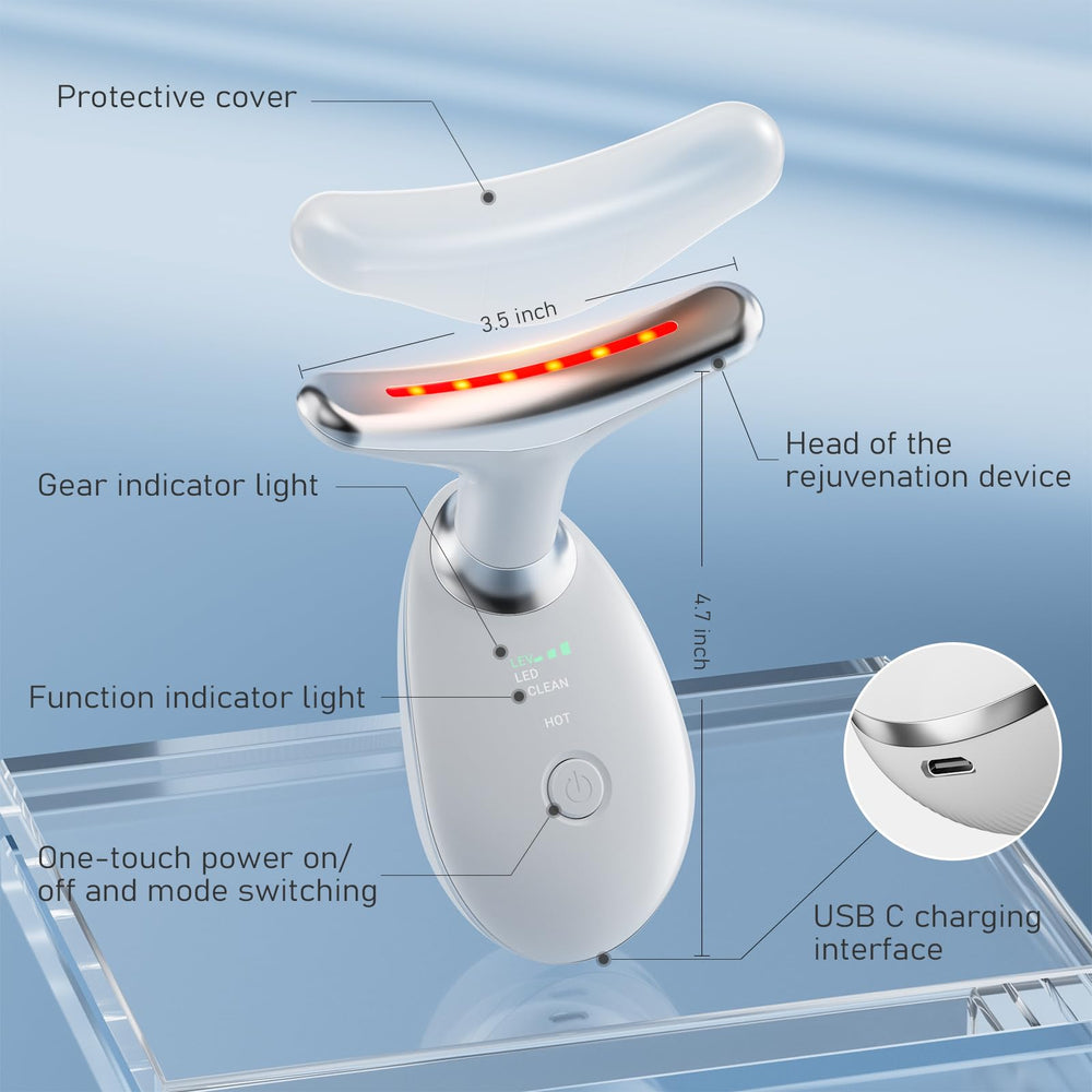 Cocobeen outil visage-cou prise en main douce et confortable.