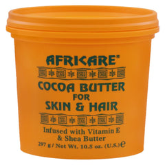 COCOCARE Africare Beurre cacao pot visuel – soin nourrissant pour peau et cheveux.