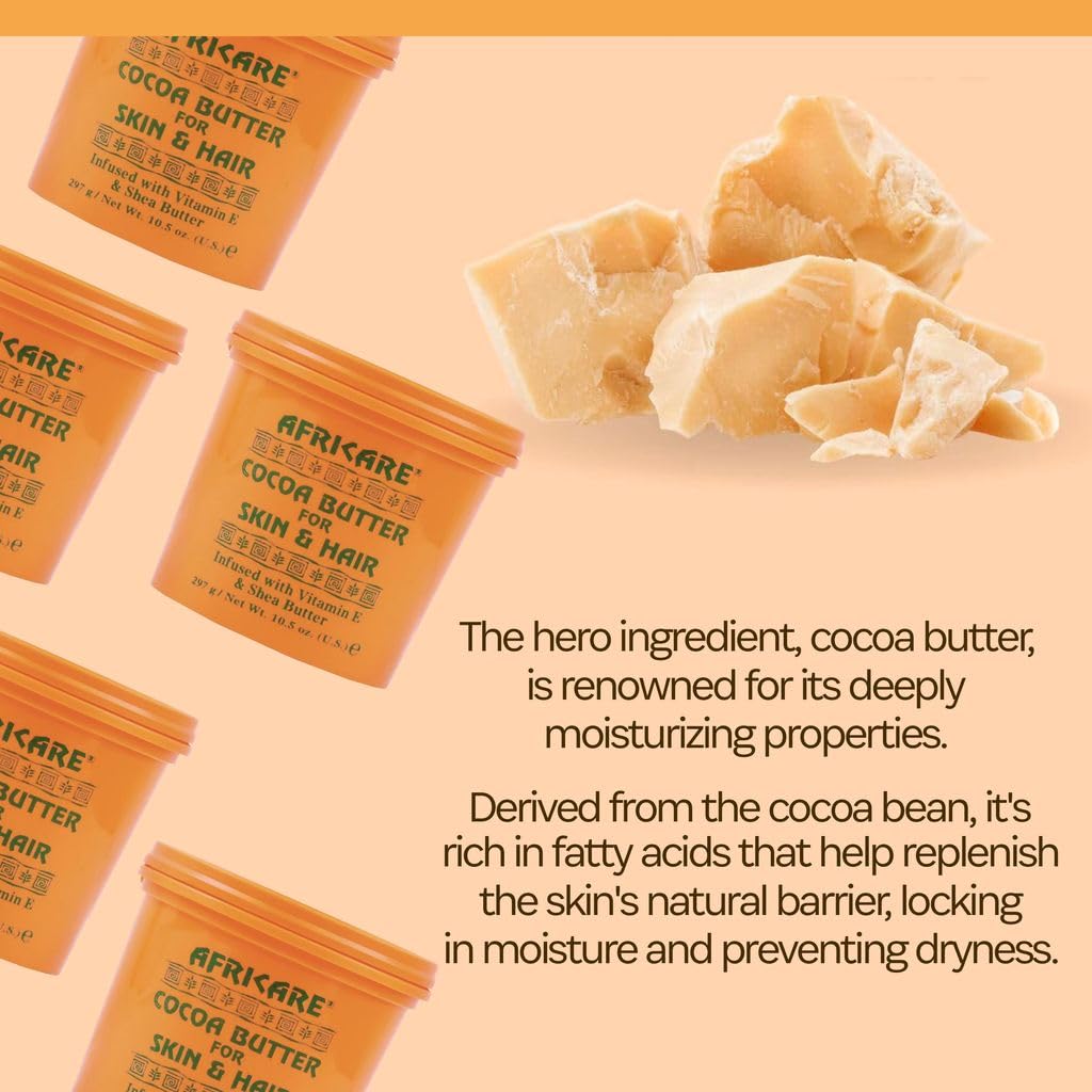 COCOCARE Africare Beurre cacao protection peau – vitamine E pour une barrière renforcée.