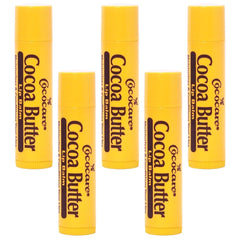 COCOCARE baume lèvres cacao jaune, bâton facile à appliquer et hydratant.