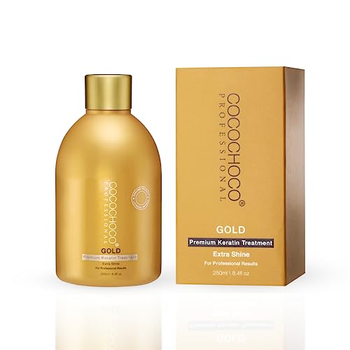 Cocochoco Gold Premium Keratin, étape d’application, résultats soyeux