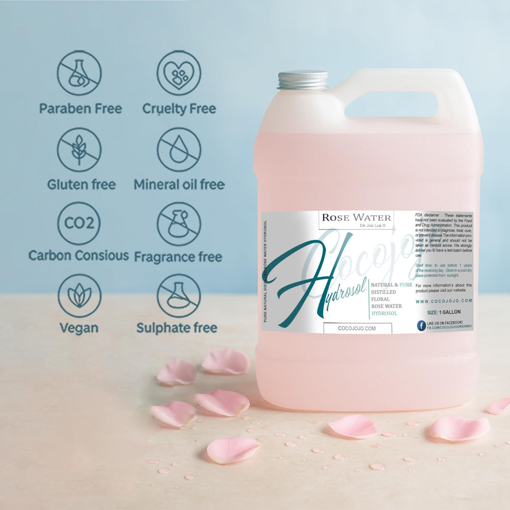 Cocojojo Rose Hydrosol application facile: spray rapide