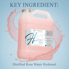 Cocojojo Rose Hydrosol tonique visage sans alcool pour peau douce
