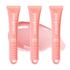 Baume Lèvres Cocokind avec céramides procure hydratation et effet flou.
