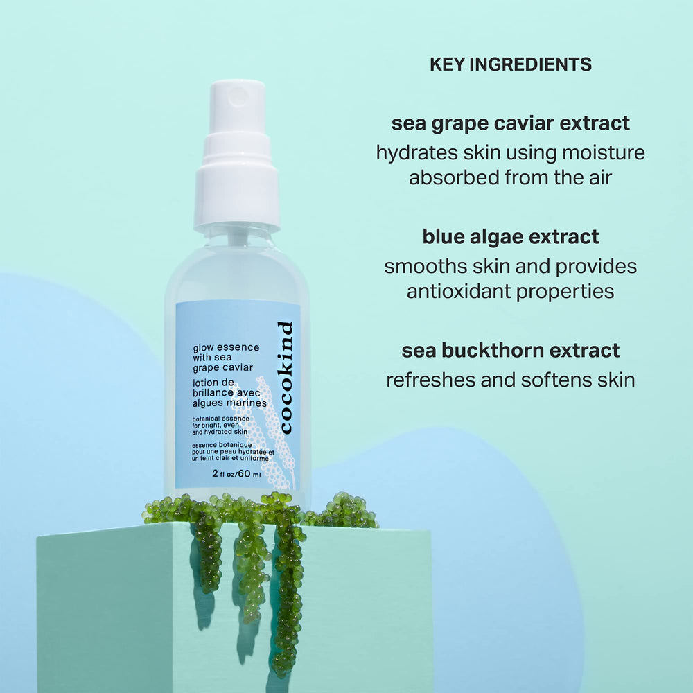 Cocokind Extrait d'algues bleues aidant au lissage de la peau.