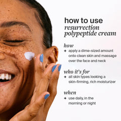 Cocokind Crème Polypeptide Resurrection — complexe peptidique soutient la peau