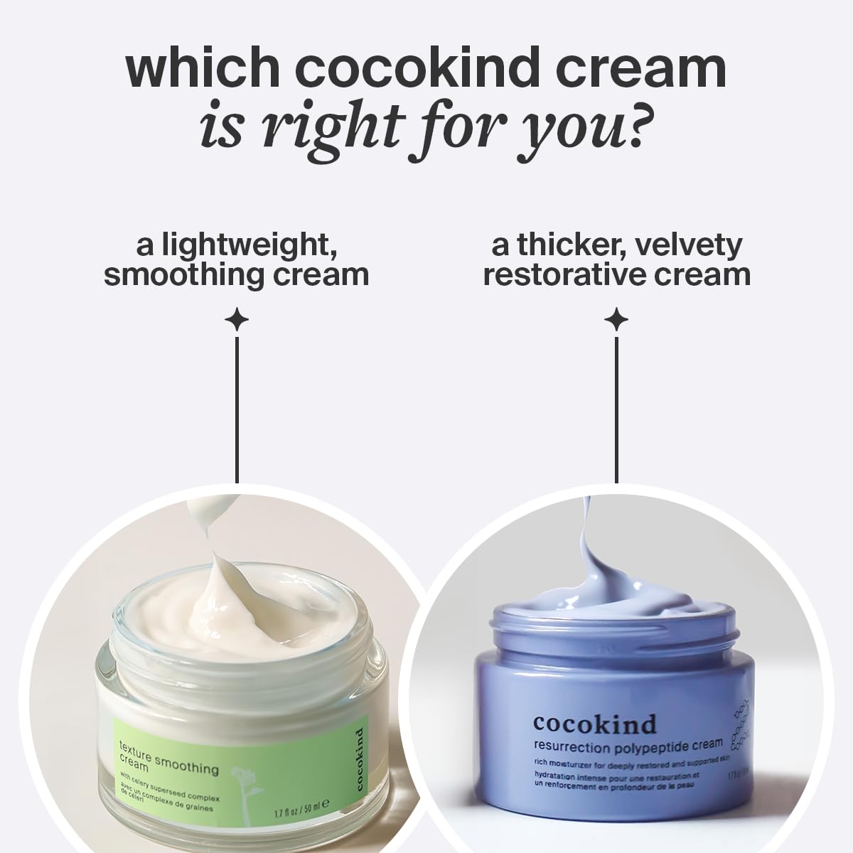 Cocokind Crème Polypeptide Resurrection — emballage éco-responsable