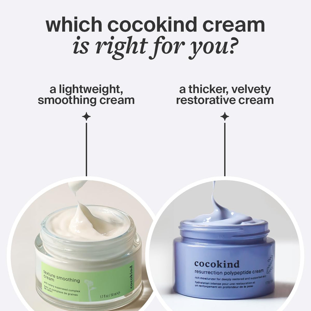 Cocokind Crème Polypeptide Resurrection — emballage éco-responsable