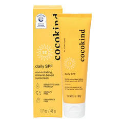 Cocokind Daily SPF – bouteille prête pour une protection quotidienne.
