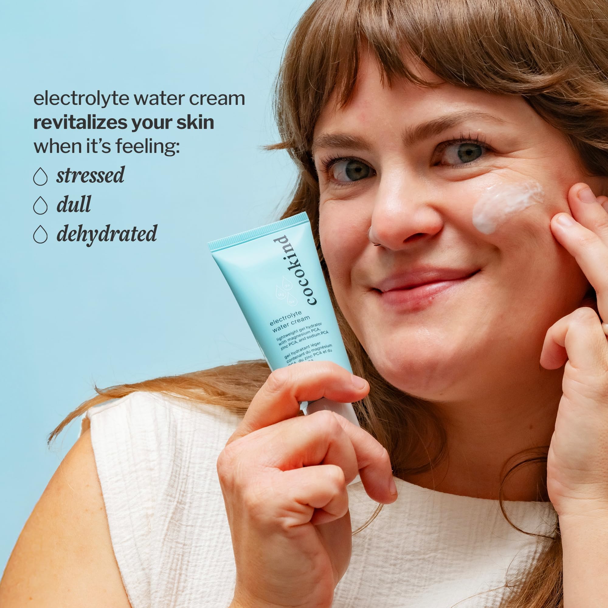 Pompe doseuse Cocokind – mesure précise pour visage et cou
