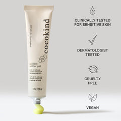 Texture gel légère du Gel Retinol Débutant Cocokind facilitant l’absorption.