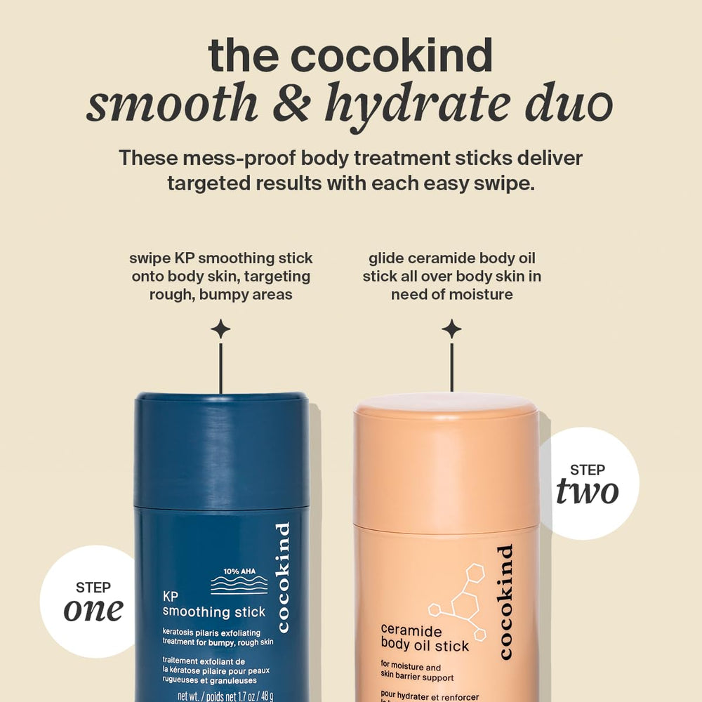 Formule sans parfum adaptée pour peaux sensibles Cocokind.