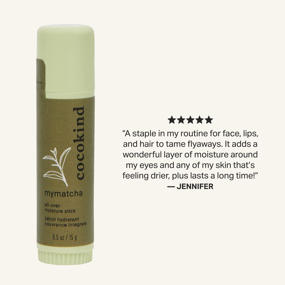 Cocokind Mymatcha Stick — emballage-recyclable, option durable sans compromis.