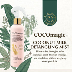 Cocomagic Brume Démêlante Sur Cheveux—facilite le démêlage et réduit les frisottis.