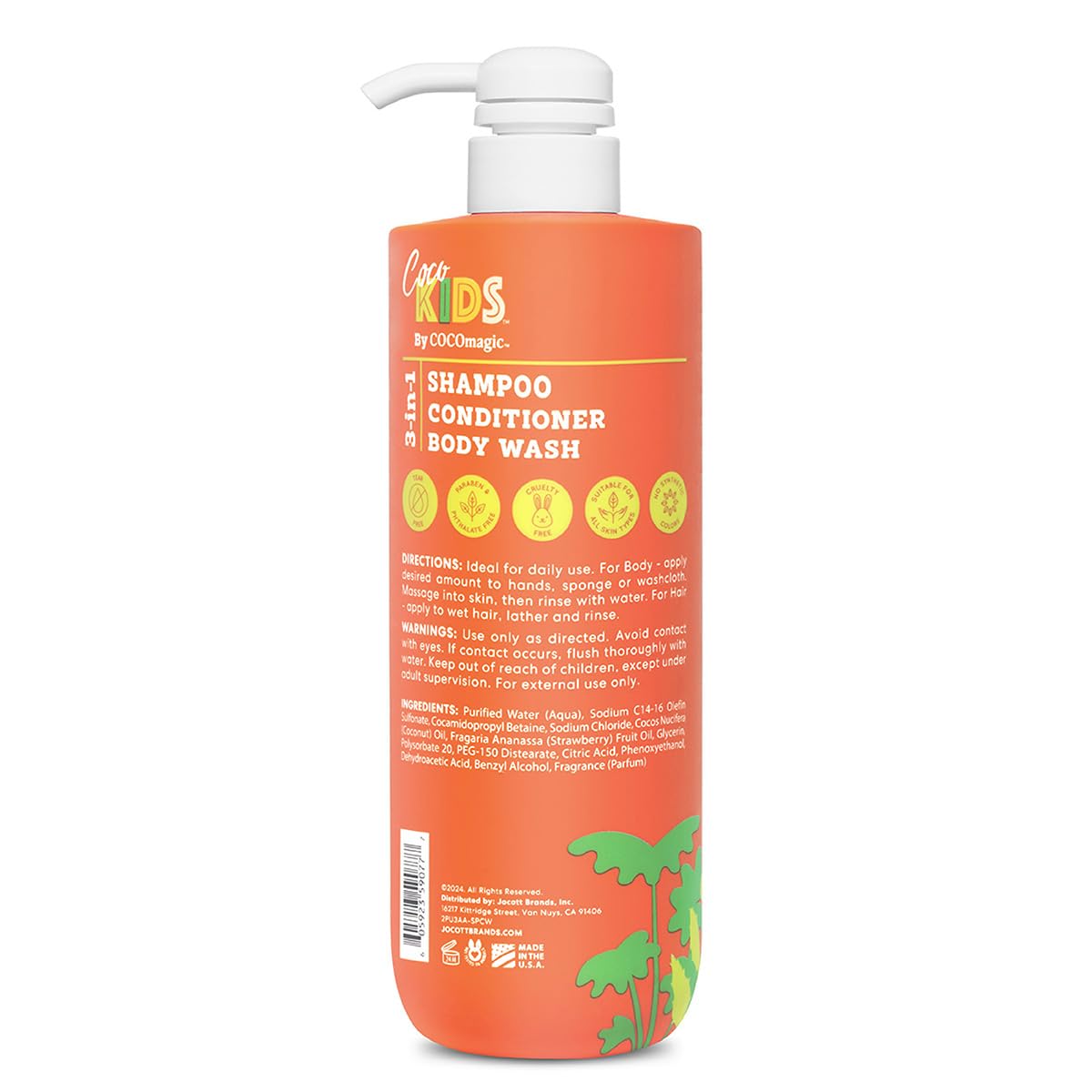 Parfum noix de coco et fraise doux, apprécié par les enfants.