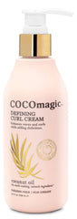 Cocomagic Crème Définissante pour Boucles, bouteille prête à l’emploi et hydratation possible.