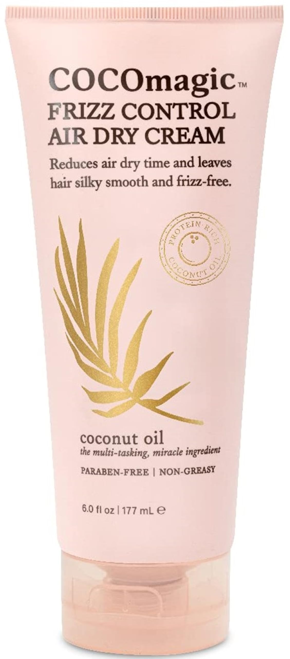 Cocomagic Crème Sèche - flacon facile à utiliser pour maîtriser les frisottis.