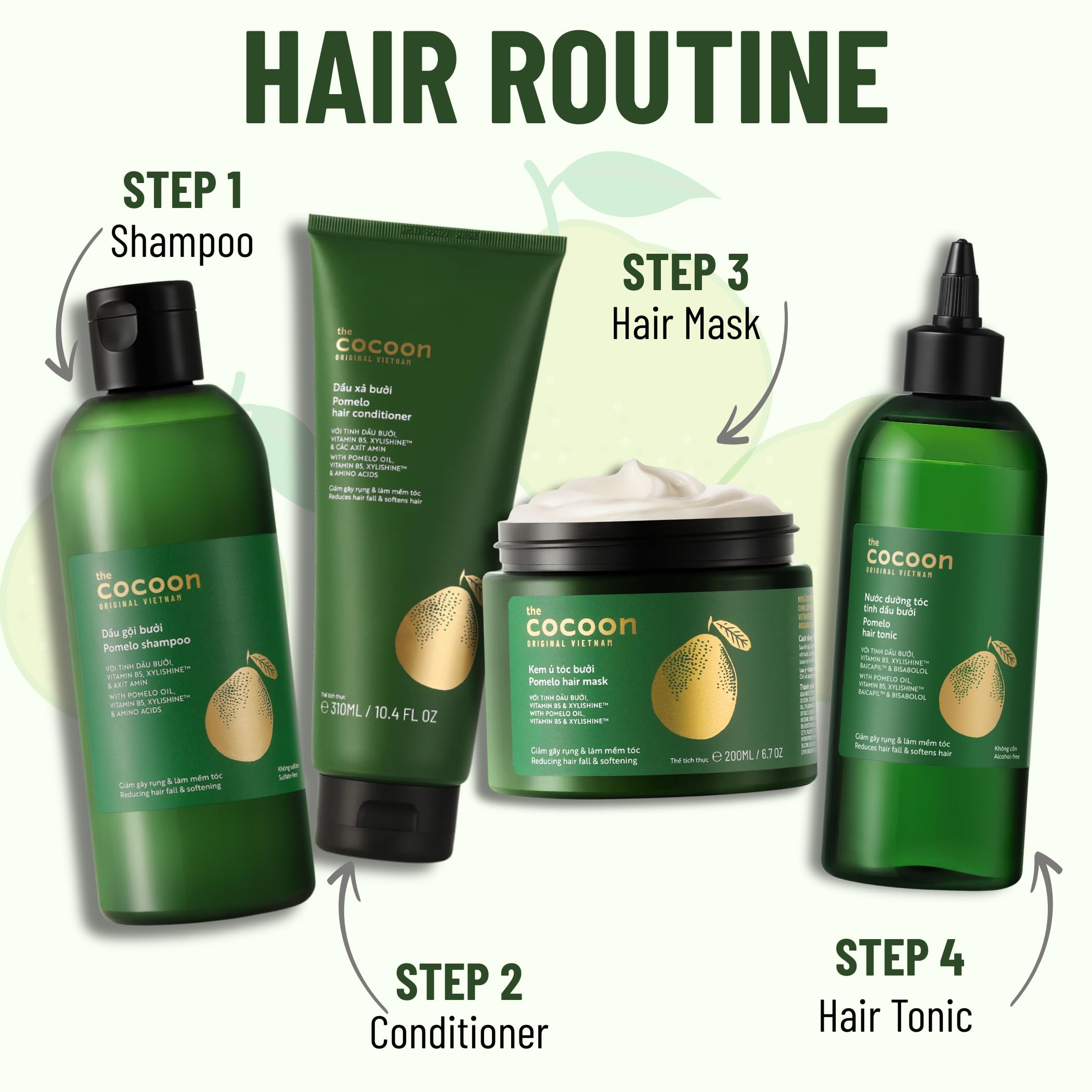Tous types de cheveux peuvent envisager l’utilisation du tonique Pomelo.