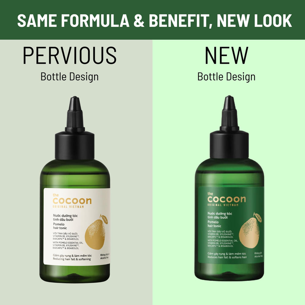 Cocoon Original sérum croissance cheveux en flacon, peut densifier visiblement.