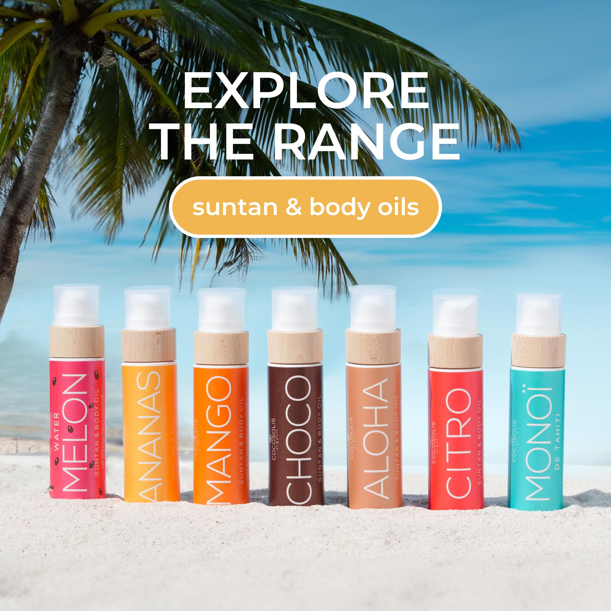 COCOSOLIS ALOHA propose une expérience sensorielle pour votre rituel bronzant.