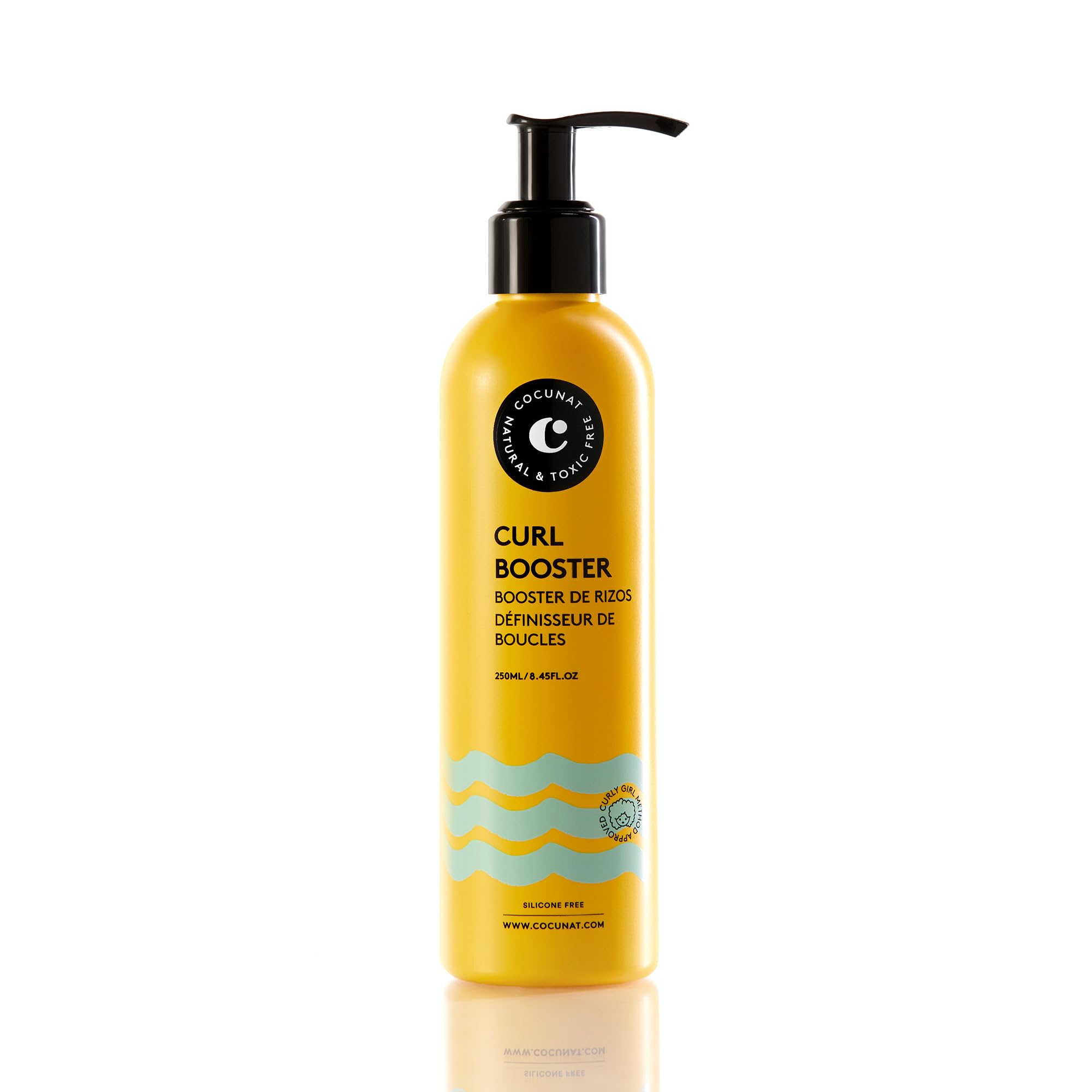 COCUNAT Gel Définisseur Boucles – flacon, définition durable et frisottis maîtrisés
