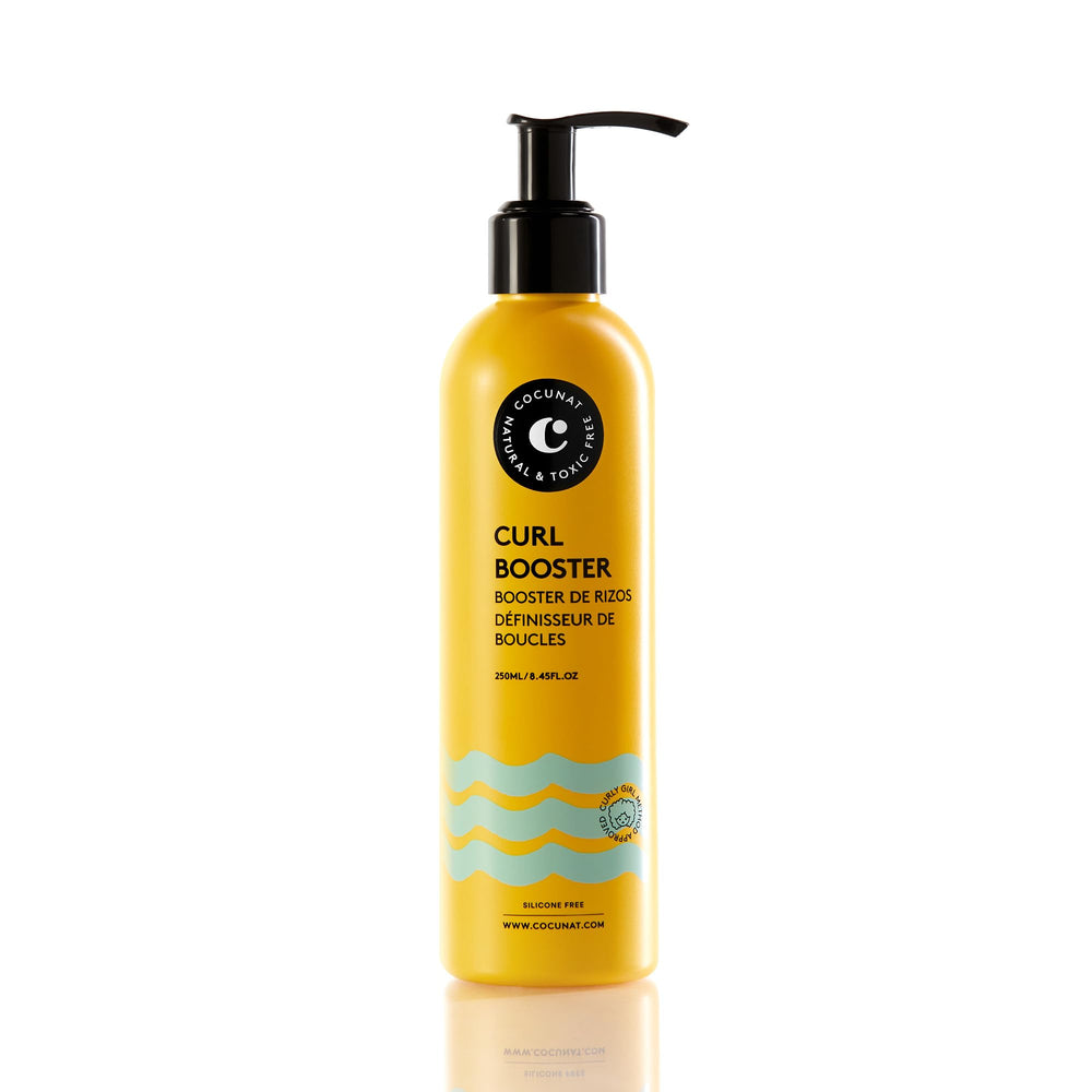 COCUNAT Gel Définisseur Boucles – flacon, définition durable et frisottis maîtrisés