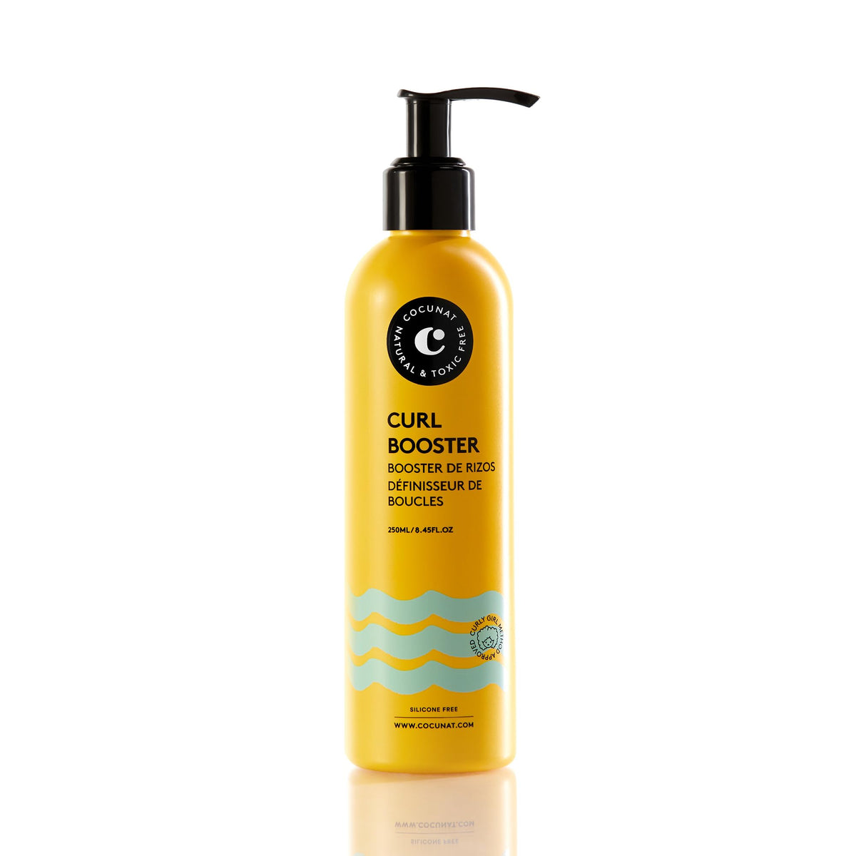 COCUNAT Gel Définisseur Boucles – flacon, définition durable et frisottis maîtrisés