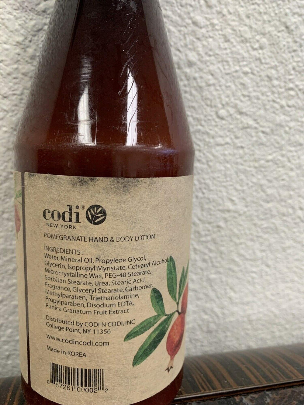 CODi Lotion Grenade – parfum grenade équilibré, sillage subtil