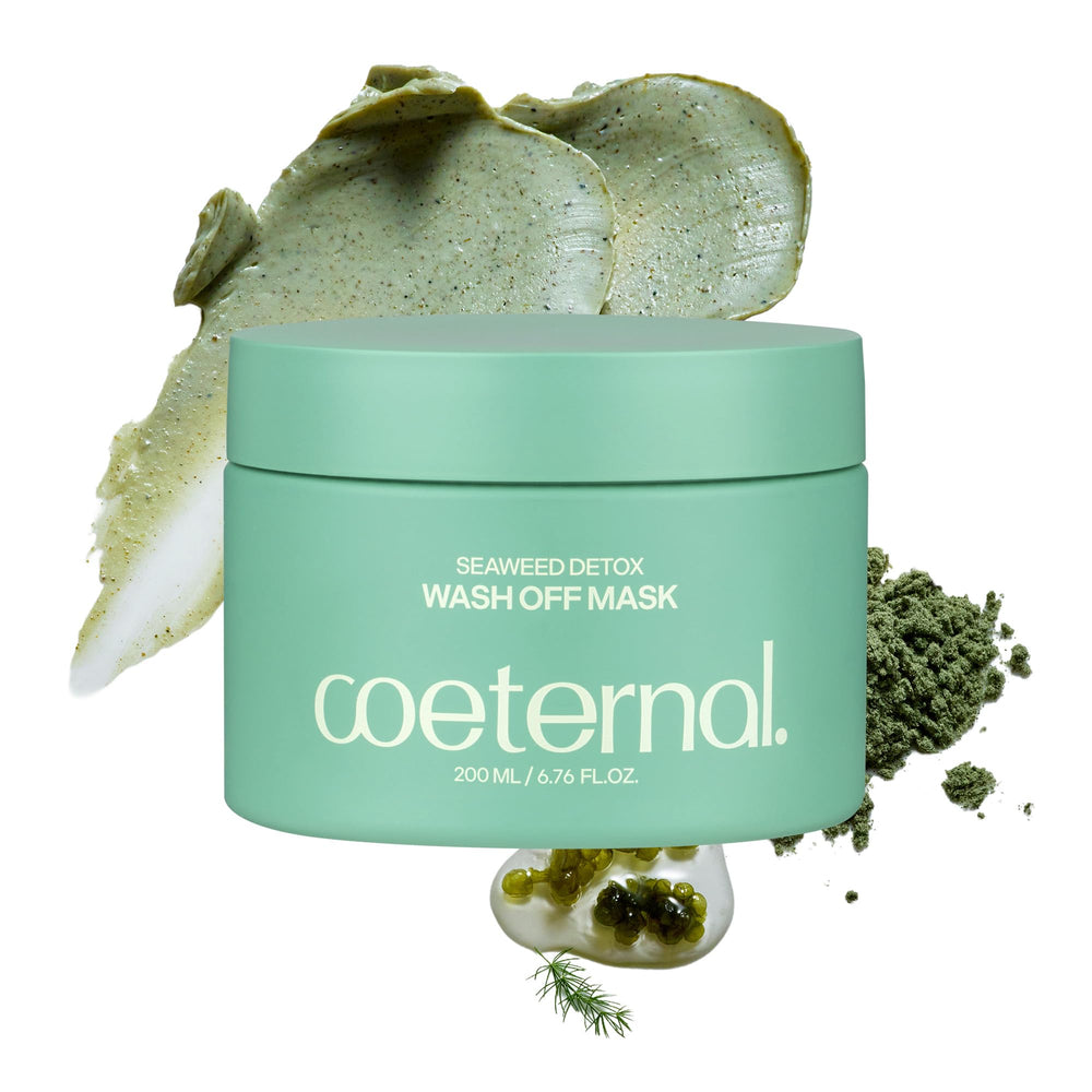 Coeternal Seaweed Détox Masque: minimisation des pores et peau lisse.