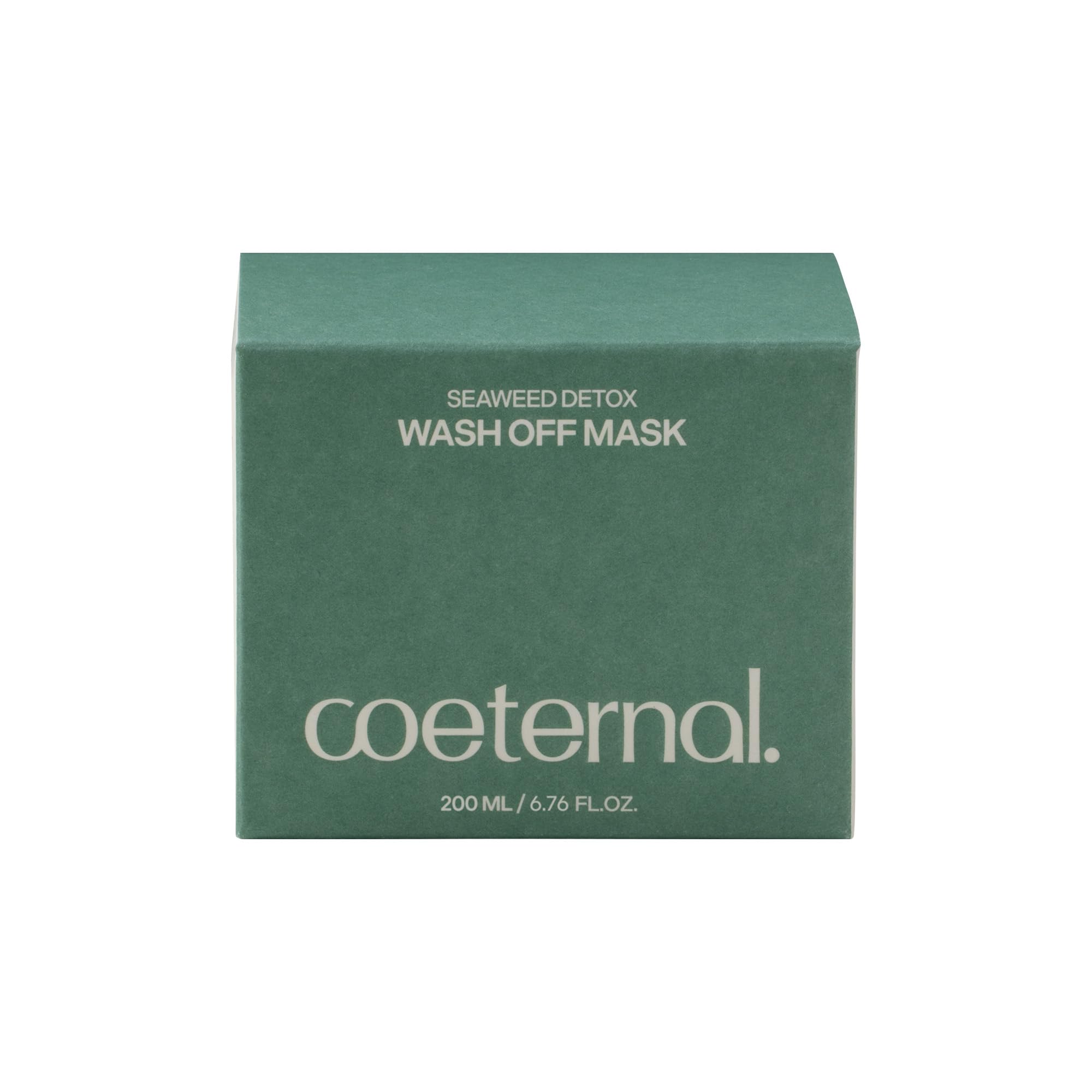 Coeternal Seaweed Détox Masque: routine rapide en 5 minutes.