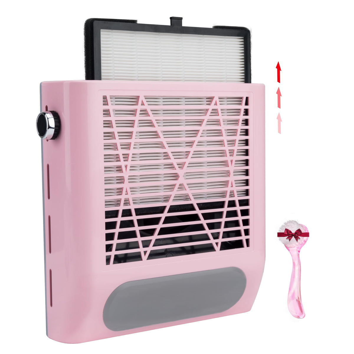 CoFashion aspirateur poussière ongles 80W, collecte puissante pour un poste de travail propre.