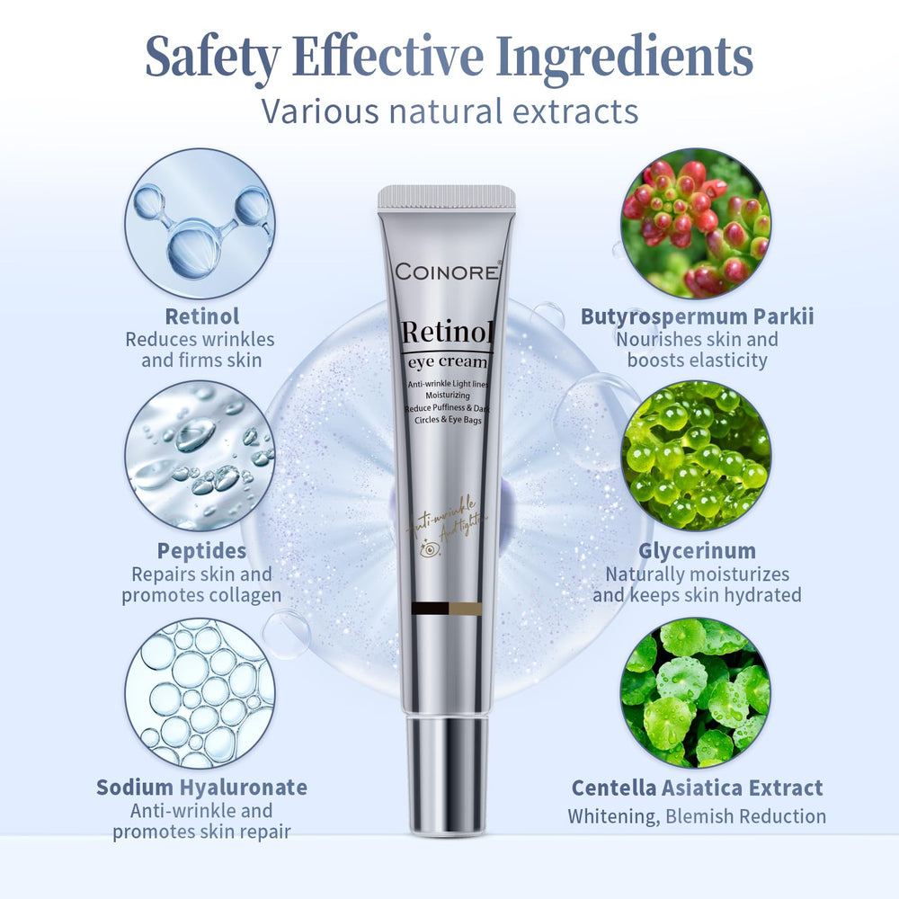 Peptides renforçant la barrière cutanée autour des yeux Coinore