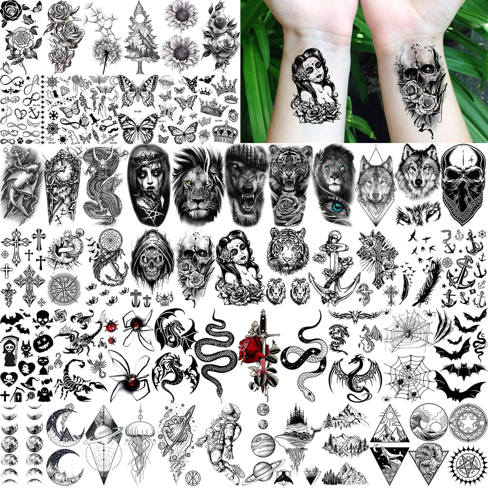 Tatouage imperméable COKTAK, tenue possible de 4 à 6 jours.