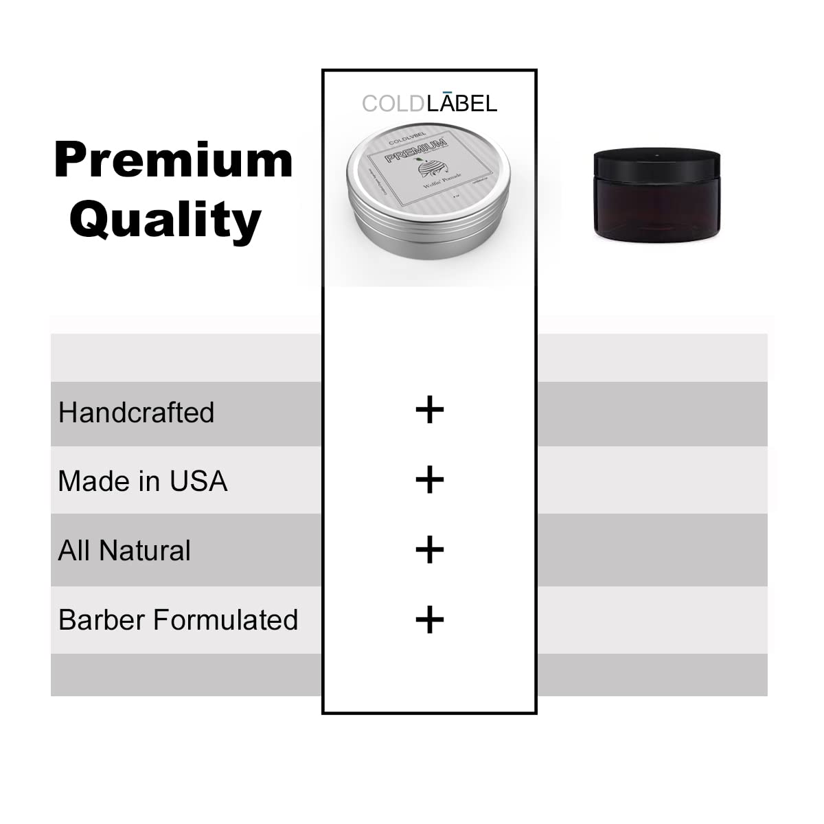 Cheveux coiffés Wolfin Pomade : tenue naturelle et souplesse tout au long de la journée.