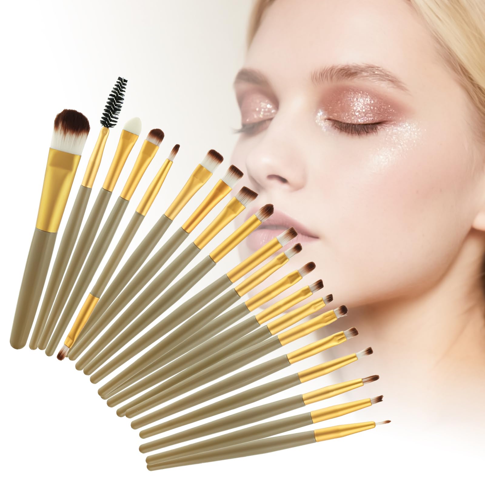 ColiUSA mascara et crayon pour les yeux, regard ouvert et précision.