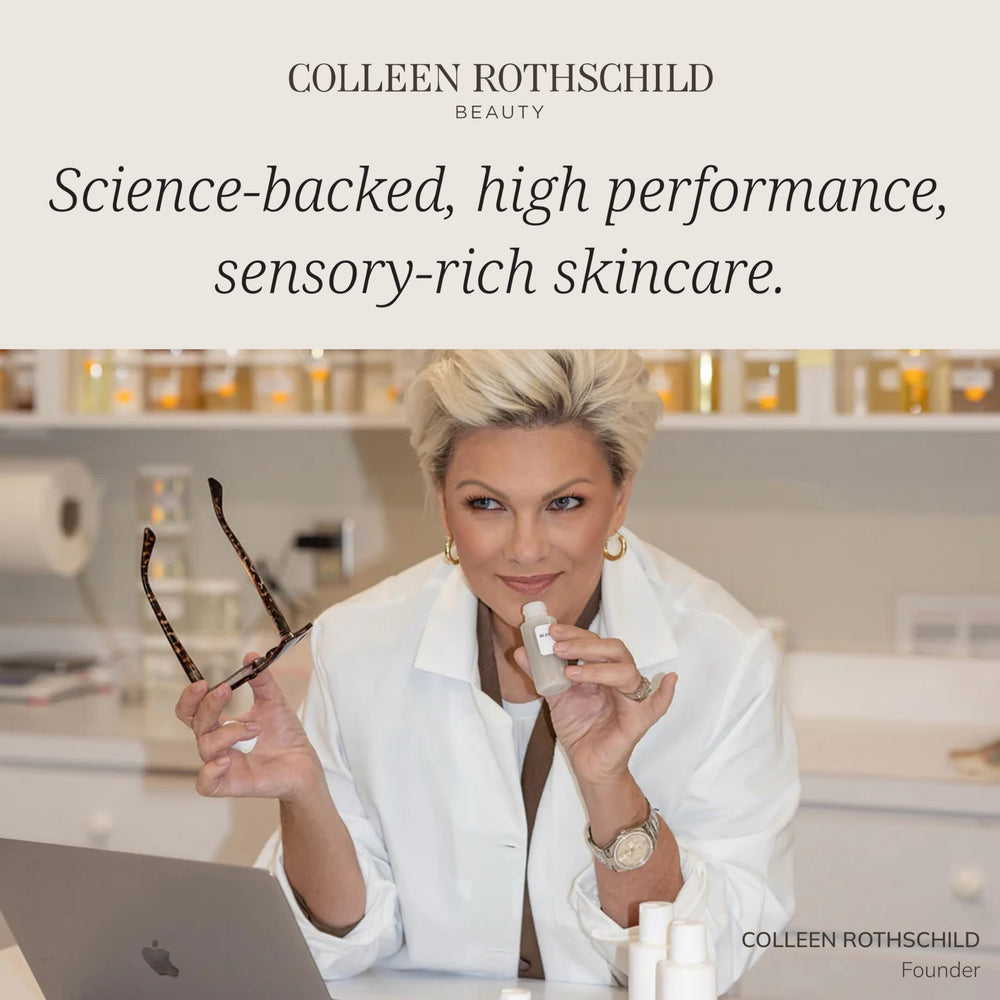 COLLEEN ROTHSCHILD Radiant, nettoyant Radiant purifie et dissout maquillage et impuretés.