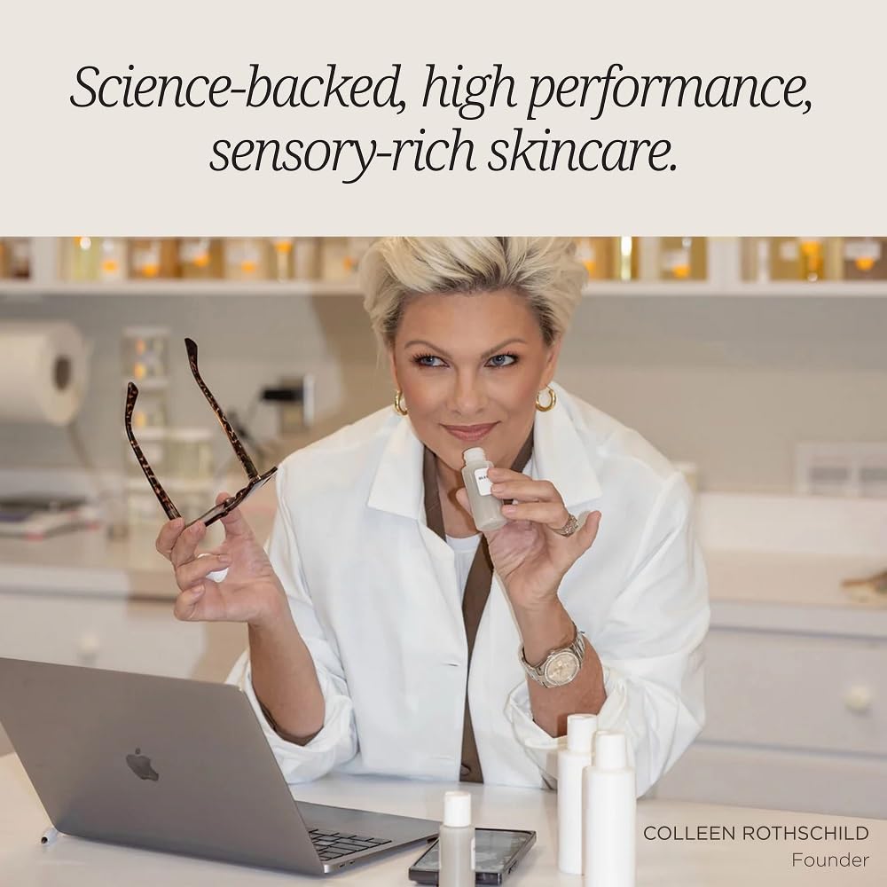 Colleen Rothschild Ethereal Glow Serum – utilisation polyvalente, seul ou mélangé à d'autres produits.
