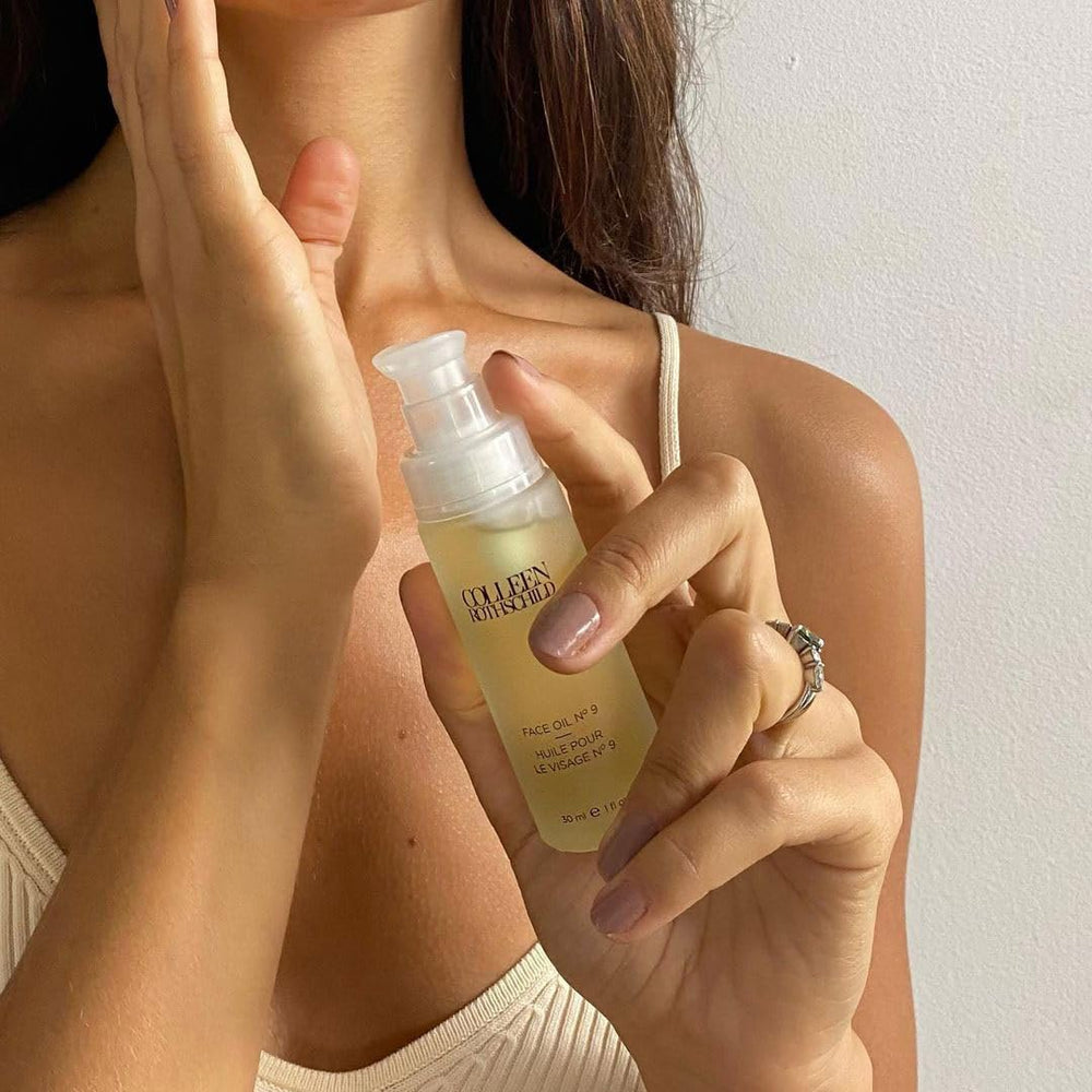 COLLEEN ROTHSCHILD huile-visage N°9 - compte-gouttes pour application précise.
