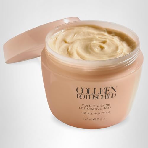 Colleen Rothschild Quench & Shine masque: revitalise les cheveux fatigués après chaleur ou traitements.